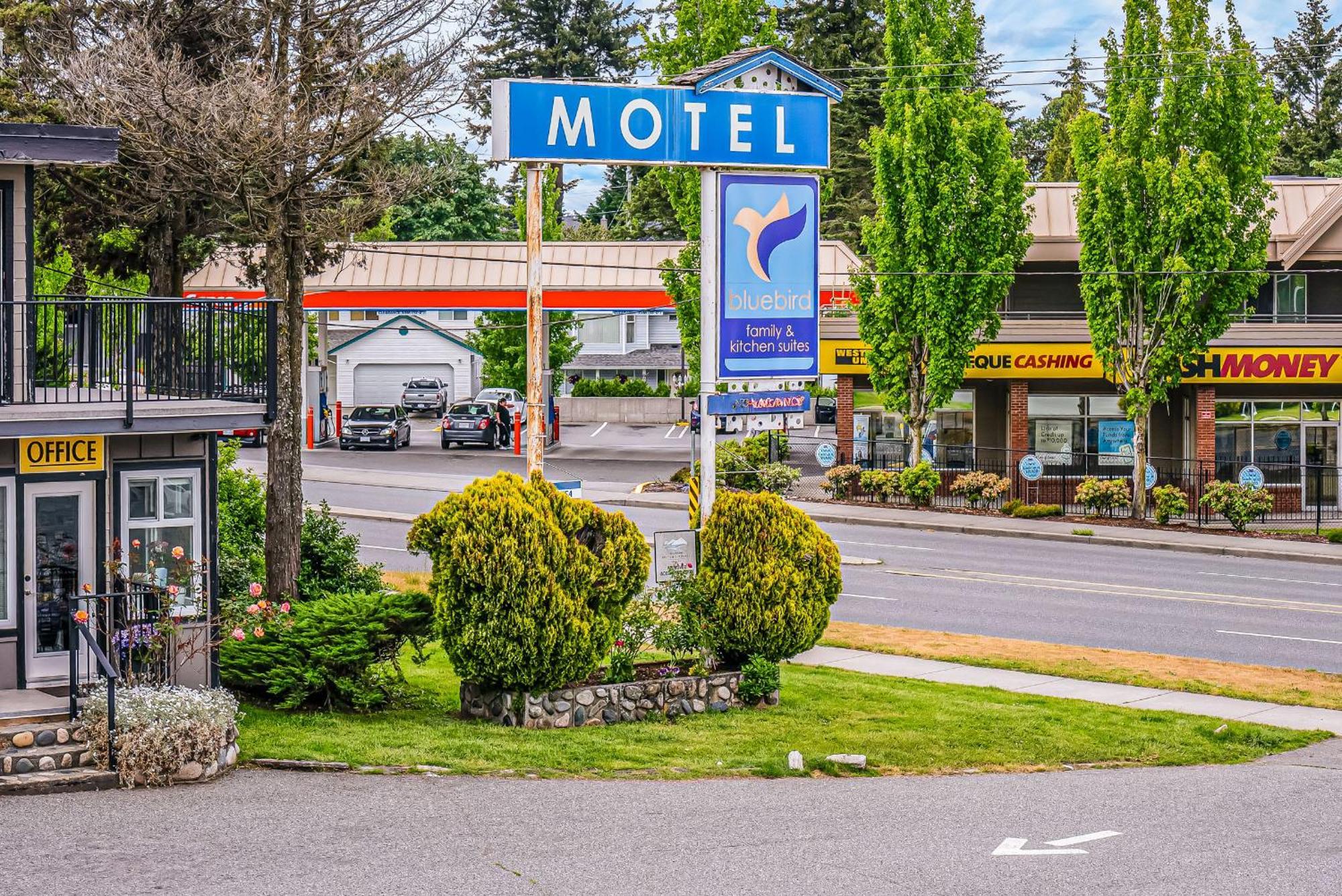 Bluebird Motel Nanaimo Exterior foto